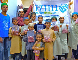 Hyderabad, India - Participating in Holy Qurbani Program & Mobile Food Rescue Program by Processing, Packaging & Distributing Holy Qurbani Meat from 35+ Holy Qurbans to Beloved Orphans, Madrasa Students, Homeless & Less Privileged Families