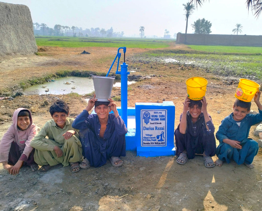 Punjab, Pakistan – Darius Rezai – FZHH Water Well# 4937 Order no 37264