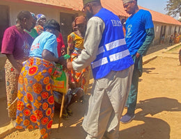 Abuja, Nigeria - Participating in Mobile Food Rescue Program by Distributing 13+ Rice Bags, 10+ Footwears & Lots of Candies to Less Privileged Children & Adults