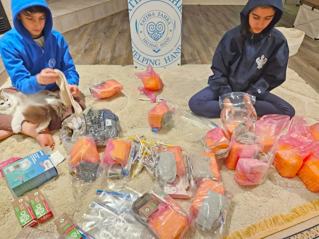 Orlando, Florida - Participating in Mobile Food Rescue Program by Packaging & Distributing 27+ Hygiene Care Packages to Local Community's Homeless Resource Center