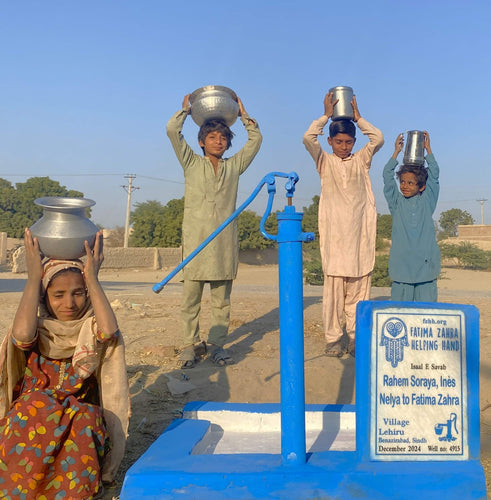 Sindh, Pakistan – Rahem Soraya, Ines Nelya to Fatima Zahra – FZHH Water Well# 4915 Order no  52578