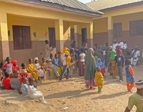 Abuja, Nigeria - Participating in Mobile Food Rescue Program by Distributing 10+ Rice Bags, 10+ Footwears & Lots of Candies to Less Privileged Children & Adults