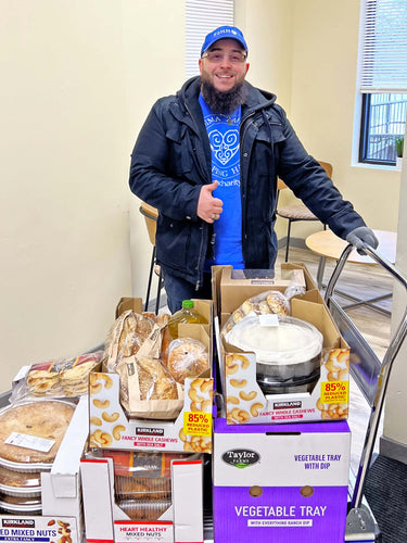 Chicago, Illinois - Participating in Mobile Food Rescue Program by Rescuing & Distributing 600+ lbs. of Fresh Desserts & Bakery Items to Local Community's Homeless Shelters Serving Less Privileged People