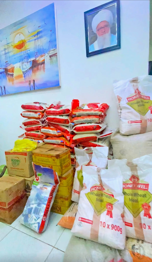 Abuja, Nigeria - Ramadan Day 10 - Participating in Month of Ramadan Appeal Program by Distributing Blessed 30 Day Ramadan Ration Kits for Suhoor & Iftar to  8+ Less Privileged Families & Hot Meals with Cold Drinks to 70+ Less Privileged People