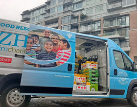 Vancouver, Canada - Participating in Mobile Food Rescue Program by Rescuing & Distributing Fresh Fruits & Vegetables to Local Elderly Community & Less Privileged People