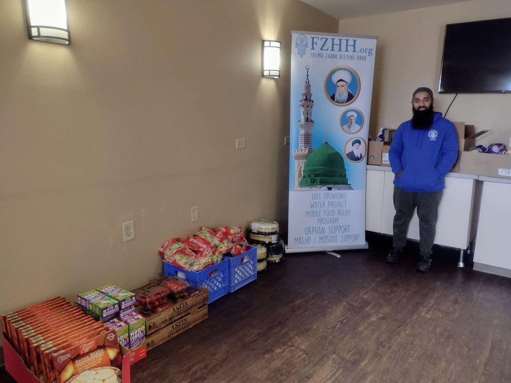 Expressing Gratitude for Shaykh's Teachings by Distributing Food to Families with Children at Community's Homeless Shelter – CHI