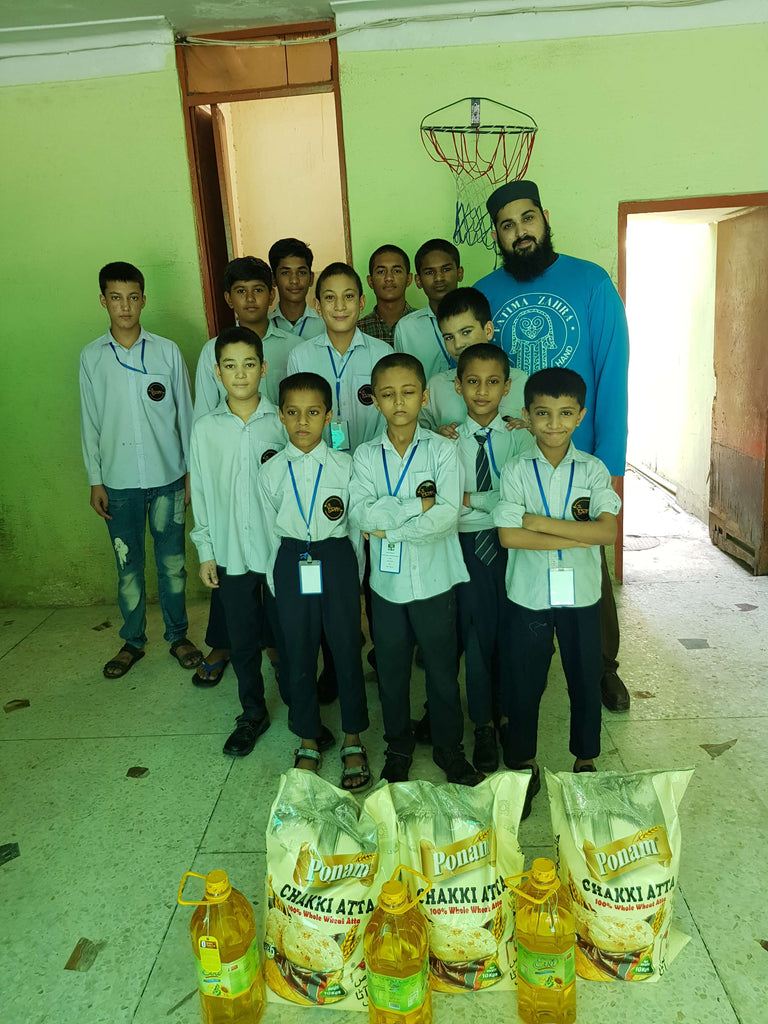 Lahore, Pakistan - Honoring Wiladat/Holy Birthday of Sayyidina Imam Mūsā al-Kāẓim ع by Distributing Essential Grocery Packages to Local Community's Orphanages & Less Privileged People