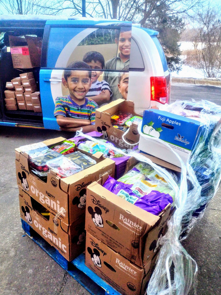 Chicago, Illinois - Participating in Mobile Food Rescue Program by Rescuing 110+ Partially Prepared Meals, Fresh Fruits & Fresh Vegetables for Local Community's Hunger Needs