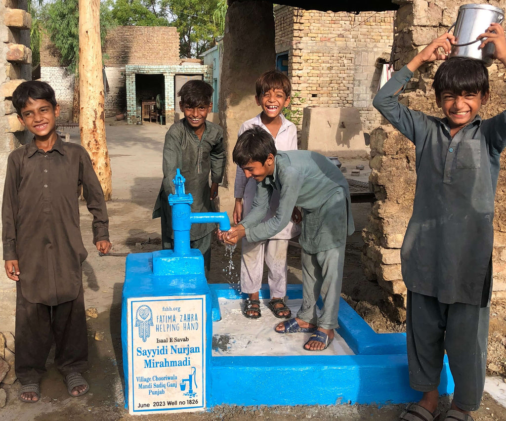 Punjab, Pakistan – Sayyidi Nurjan Mirahmadi – FZHH Water Well# 1826