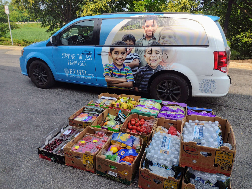 Chicago, Illinois - Participating in Mobile Food Rescue Program by Rescuing & Distributing 60+ Children's Boxed Meals, Fresh Deli Meals, Fresh Fruits & Vegetables to Local Community's Homeless Shelters & Senior Care Home