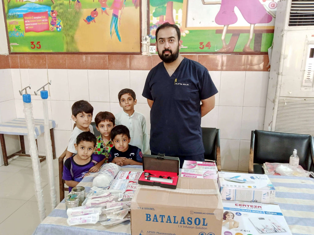 Lahore, Pakistan - Participating in Pediatric Ward Program & Orphan Support Program by Donating Essential Medical Equipment to Pediatric Surgery Ward at Local Community's Children's Hospital Serving Beloved Orphans & Less Privileged Children