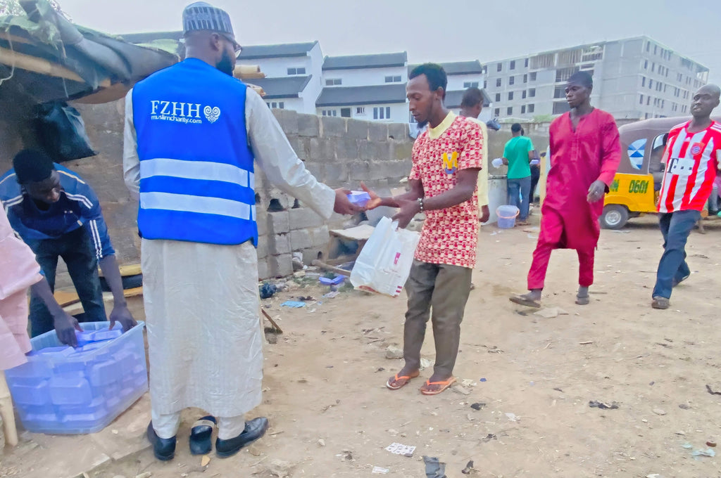 Abuja, Nigeria - Ramadan Program 11 - Participating in Month of Ramadan Appeal Program & Mobile Food Rescue Program by Distributing Hot Iftari Dinners to 230+ Less Privileged People