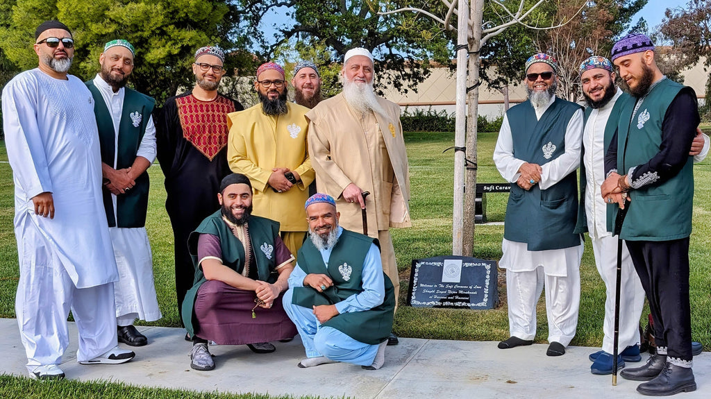 Los Angeles, California - Participating in Burial Plots Program by Visiting Shaykh Nurjan Mirahmadi's (Q) Sufi Caravan of Love Burial Plots