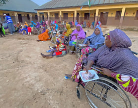 Abuja, Nigeria - Participating in Holy Qurbani Program & Mobile Food Rescue Program by Processing, Packaging & Distributing Holy Qurbani Meat from 4+ Holy Qurbans to Local Community's 108+ Less Privileged People Living with Disabilities