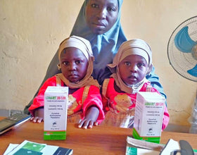 Abuja, Nigeria - Participating in Pediatric Medical Outreach Program & Mobile Food Rescue Program by Distributing Essential Pediatric Consumable Supplies & Administering Anti-Malaria Medications to Less Privileged Children & Adults at Local Health Center