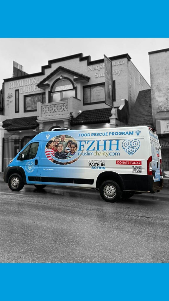 Vancouver, Canada - Participating in Mobile Food Rescue Program by Welcoming FZHH's Super Van & Food Truck That Will Serve Local Community's Homeless Shelters & Food Banks with Food, Water & Essential Supplies