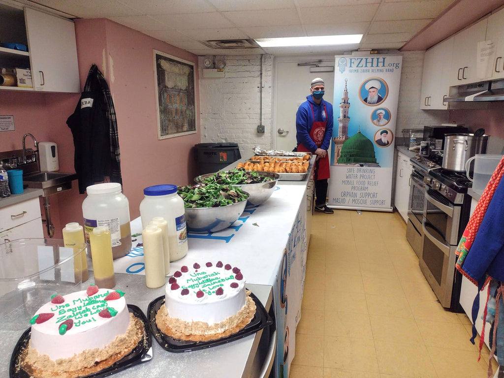 Honoring URS of Sayyiditina Zainab (AS) by Serving 24+ Lunches at Homeless Shelter – CHI