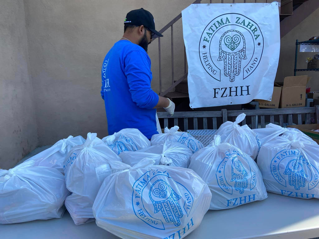 Los Angeles, California - Honoring URS/Union Sharif of Sayed Dr. Khosrow Mike Mirahmadi MD (Hijri) & Sayyidatina Zainab bint Khuzaymah ع by Serving Essential Foods to Local Community's Low-Income Families