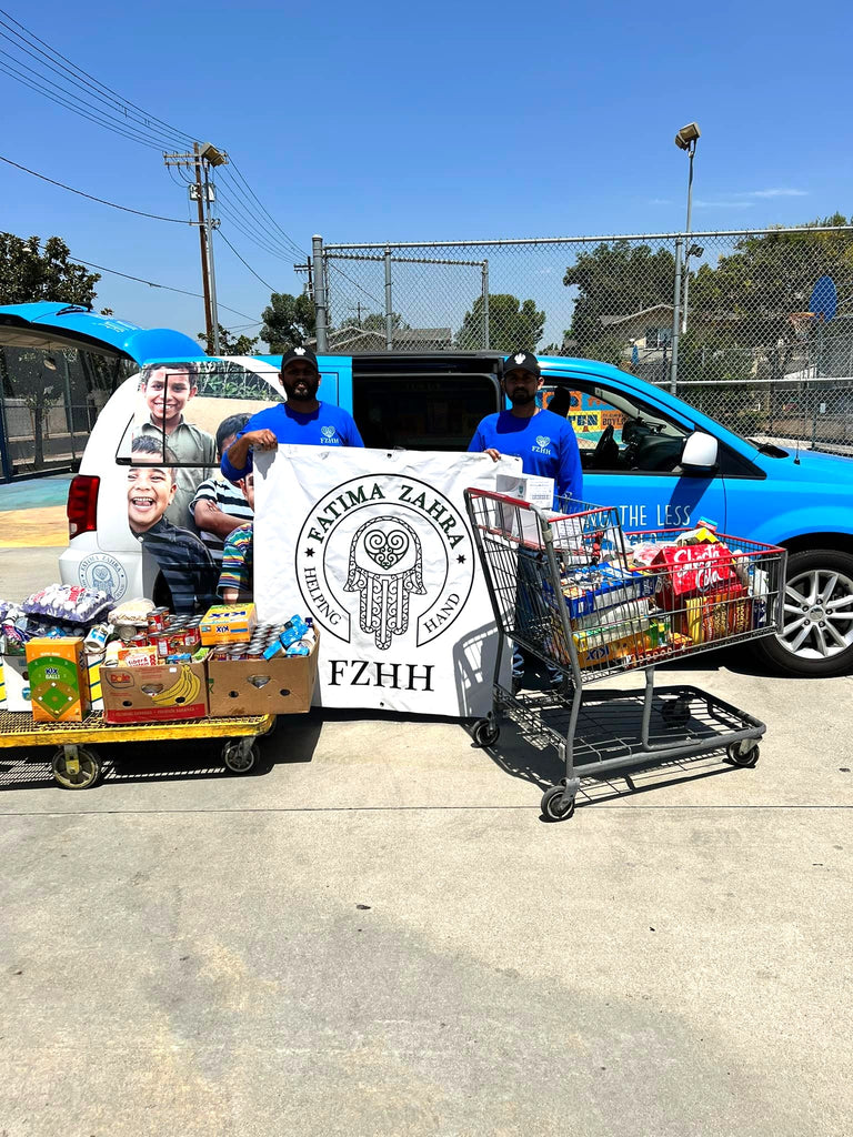 Los Angeles, California - Honoring URS/Union of Mawlana Shaykh Muhammad Effendi al-Yaraghi ق ع, Mawlana Shaykh Darwish Muhammad ق ع & Sayyidina Bilal Al-Habashi ق ع by Distributing Essential Groceries to Local Community's Less Privileged People