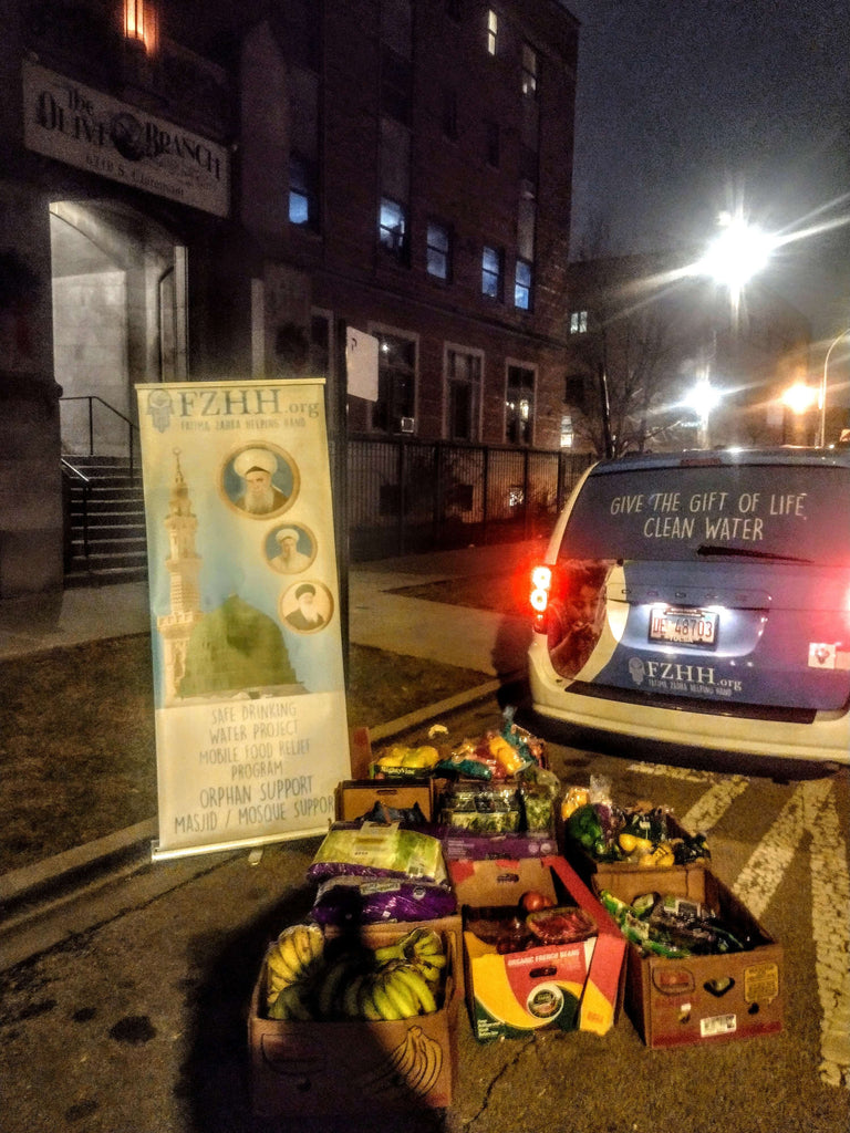 Chicago, Illinois - Participating in Mobile Food Rescue Program by Rescuing & Distributing 150+ Partially Prepared Meals, Fresh Fruits & Fresh Vegetables to Local Community's Homeless Shelters