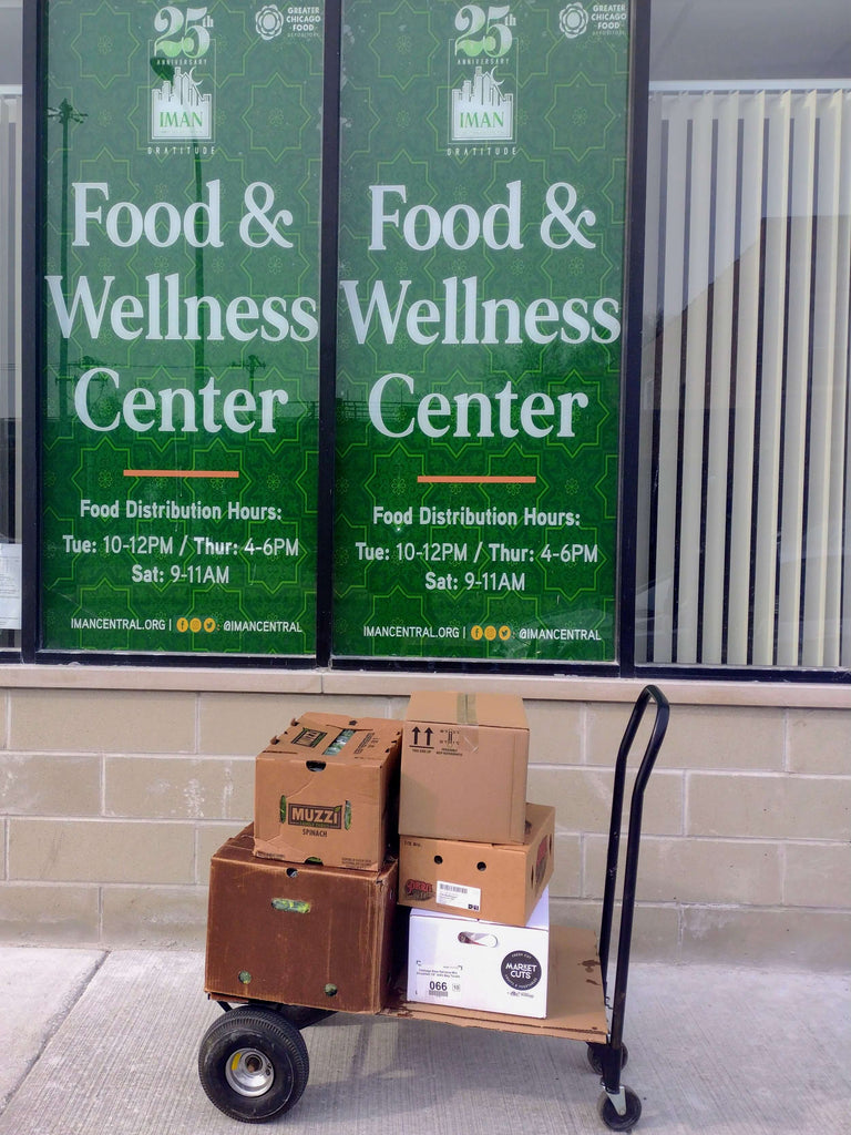 Chicago, Illinois - Participating in Ramadan Iftar Program & Mobile Food Rescue Program by Rescuing & Distributing Fresh Produce & Bakery Items to Local Community's Mosque & Muslim Food Pantry Serving Less Privileged Families