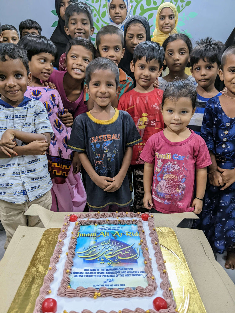 Hyderabad, India - Participating in Mobile Food Rescue Program by Preparing & Distributing Hot Meals & Blessed Cake to Local Community's Beloved Orphans, Madrasa/School Children & Less Privileged Families