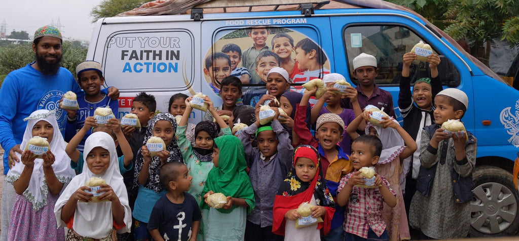 Hyderabad, India - Participating in Orphan Support Program & Mobile Food Rescue Program by Distributing Hot Meals to Local Community's Beloved Orphans, Madrasa Students, Homeless & Less Privileged Families