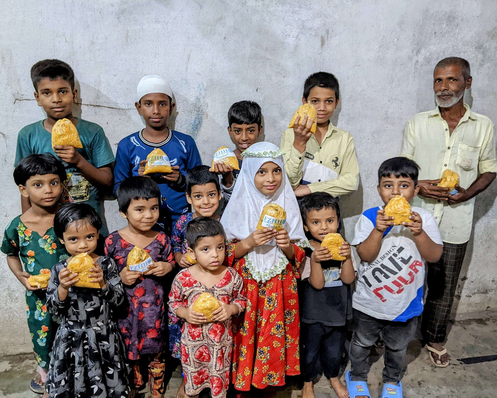 Hyderabad, India - Participating in Orphan Support Program & Mobile Food Rescue Program by Distributing Hot Meals to Local Community's Beloved Orphans, 2 Madrasas/Schools, Homeless & Less Privileged Families