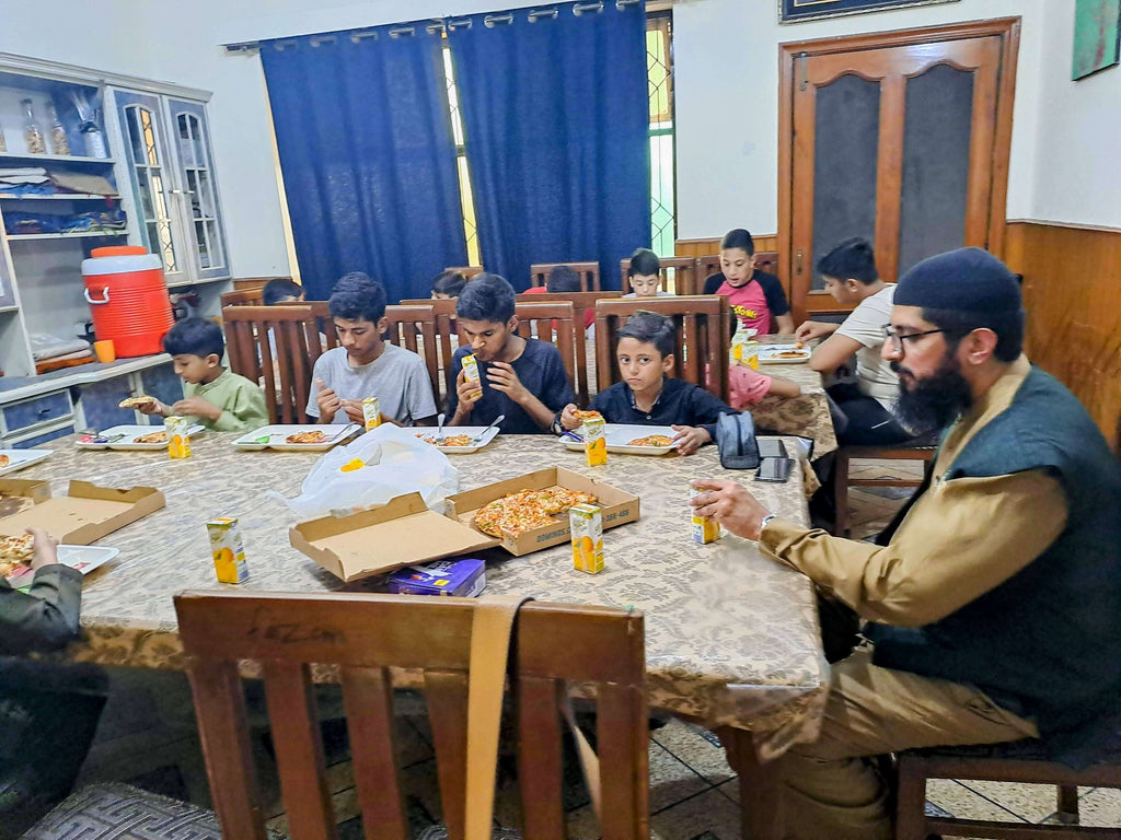 Lahore, Pakistan - Participating in Orphan Support & Mawlid Support Programs by Celebrating Mawlid an Nabi ﷺ & Serving Hot Meals, Cold Drinks, Ice Creams & Chocolates to Beloved Orphans at Local Community's Orphanage