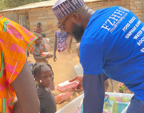 Abuja, Nigeria - Participating in Mobile Food Rescue Program by Distributing 220+ Freshly Prepared Hot Meals to Less Privileged Children, Women & Men