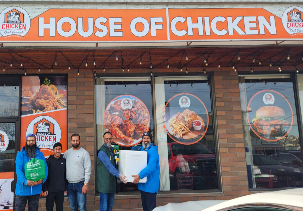 Vancouver, Canada - Participating in Mobile Food Rescue Program by Rescuing & Distributing Hot Meals (Chicken Biryani) to Local Community's Less Privileged People