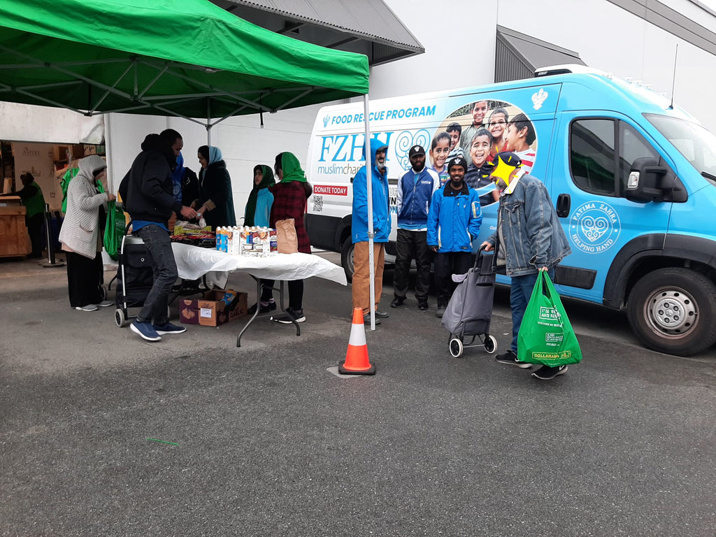 Vancouver, Canada - Participating in Ramadan Iftar Program & Mobile Food Rescue Program by Distributing Essential Ramadan Groceries to 200+ Families at Local Community's Muslim Food Bank