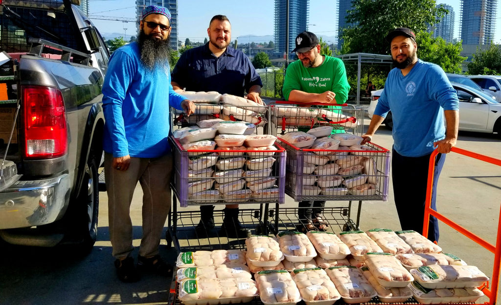 Vancouver, Canada - Honoring Fifth Day of Holy Month of Muharram & Shaykh Nurjan's Teachings by Rescuing 1200+ lbs of Excess Costco Foods & Distributing to Local Community's Homeless Shelters