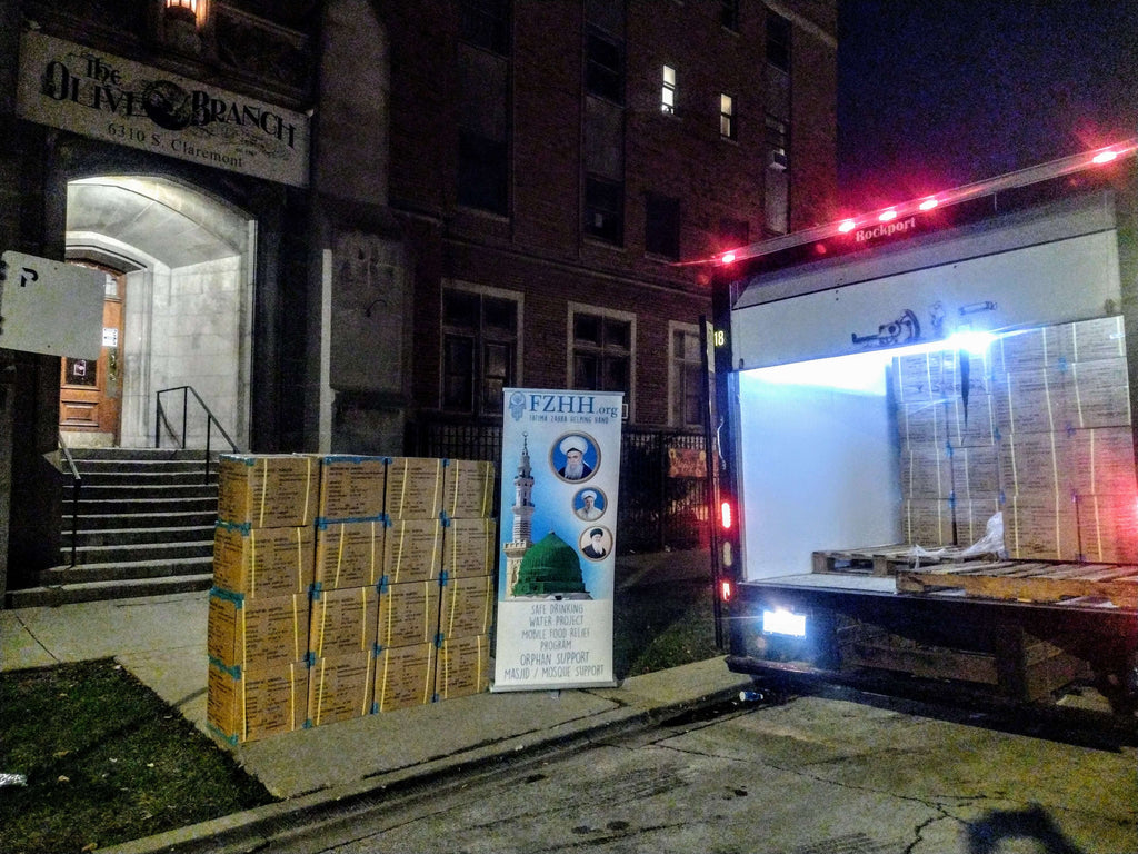 Chicago, Illinois - Participating in Mobile Food Rescue Program by Rescuing & Distributing 4800 Personal Amenity Pouches to 15+ City Homeless Shelters