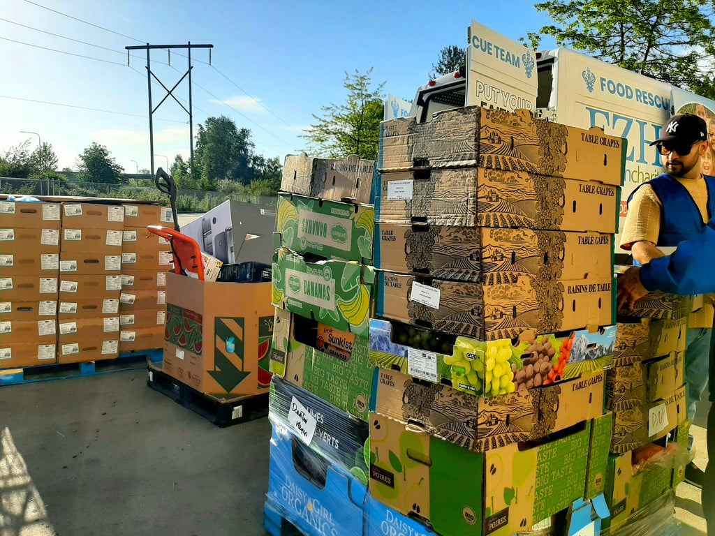 Vancouver, Canada - Participating in Mobile Food Rescue Program by Rescuing 4000+ lbs. of Fresh Meats, Essential Foods & Groceries for Local Community's Hunger Needs