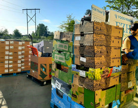 Vancouver, Canada - Participating in Mobile Food Rescue Program by Rescuing 4000+ lbs. of Fresh Meats, Essential Foods & Groceries for Local Community's Hunger Needs