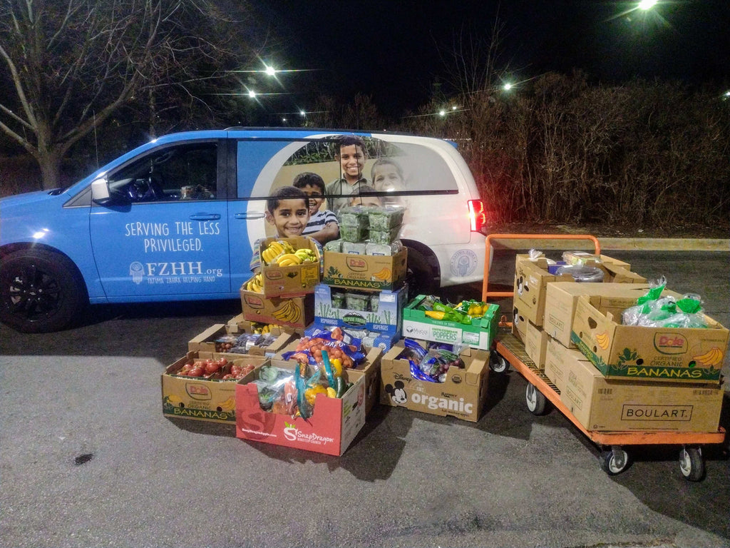 Chicago, Illinois - Participating in Mobile Food Rescue Program by Rescuing 450+ lbs. of Fresh Fruits, Vegetables & Bakery Items & Distributing 60+ lbs. at Local Community's Homeless Shelter