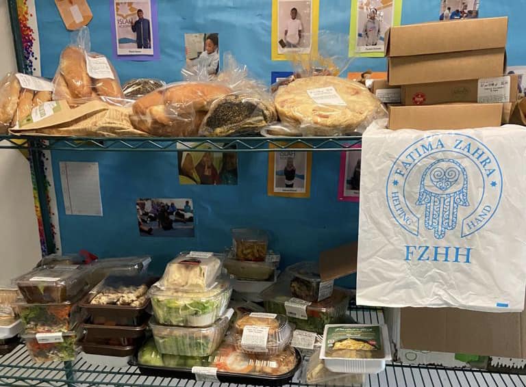 Los Angeles, California - Participating in Mobile Food Rescue Program by Rescuing & Distributing 275+ lbs. of High Quality Foods to Local Community's Muslim Food Pantry