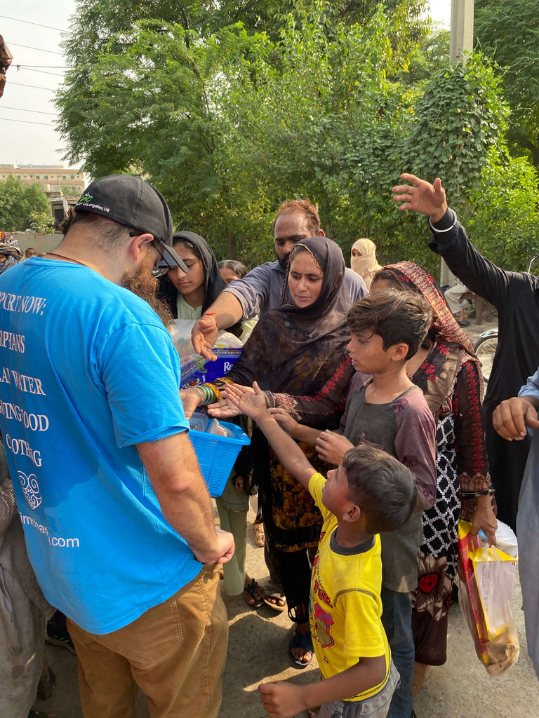 Lahore, Pakistan - Participating in Holy Qurbani Program & Mobile Food Rescue Program by Processing, Packaging & Distributing Holy Qurbani Meat from 4 Holy Qurbans to Local Community's Less Privileged Families