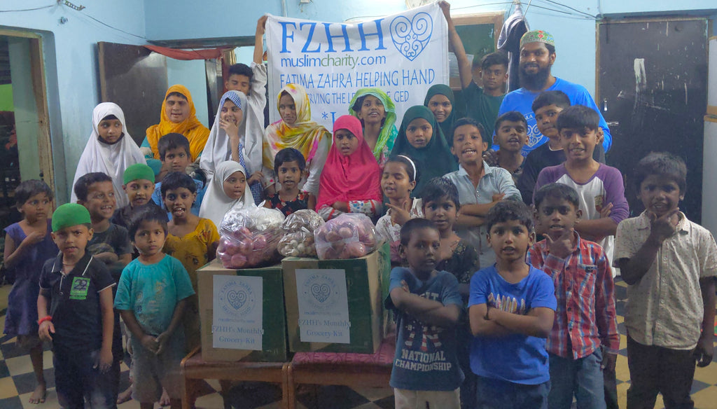 Hyderabad, India - Participating in Month of Ramadan Appeal Program & Mobile Food Rescue Program by Distributing Monthly Ration to Multiple Local Community Madrasas & Orphanage Serving Beloved Orphans & Less Privileged Children