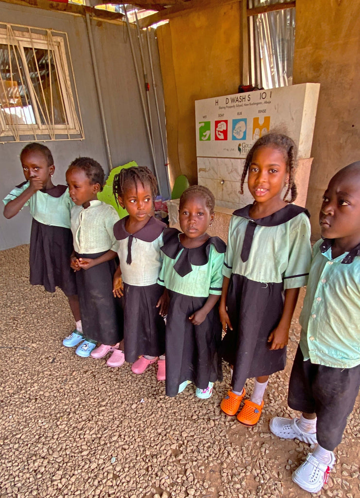 Abuja, Nigeria - Participating in Mobile Food Rescue Program by Distributing Sweets & Footwear to Less Privileged Children & Rice Bags to Less Privileged Teachers at Internally Displaced Persons Camp