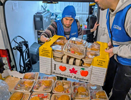 Vancouver, Canada - Participating in Mobile Food Rescue Program by Rescuing & Distributing 1000+ Fresh Gourmet Meals to Homeless & Less Privileged People