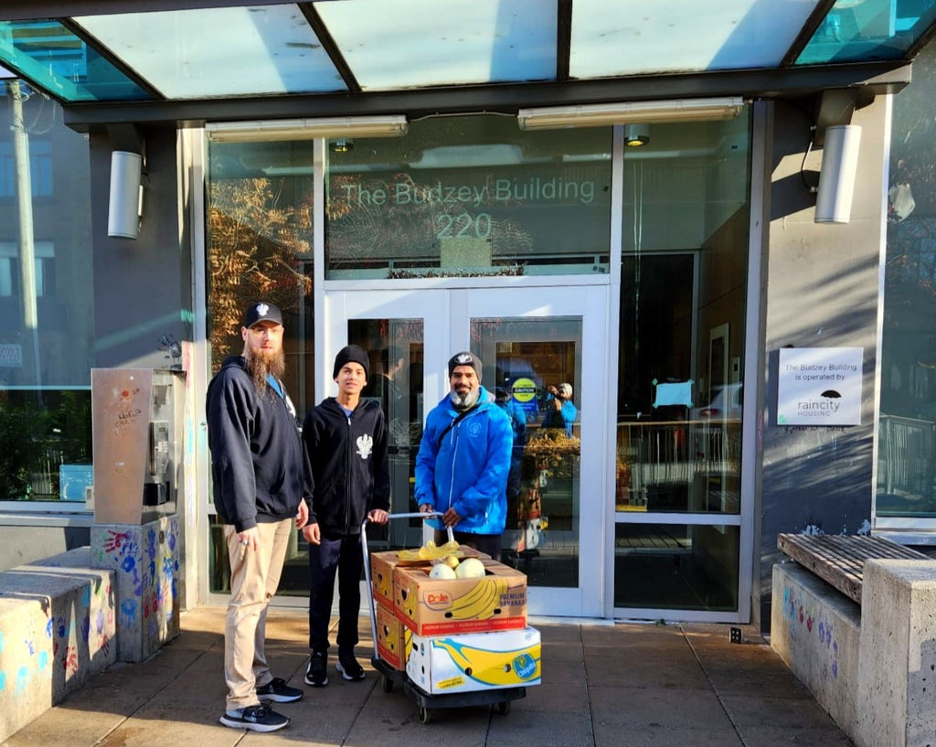 Vancouver, Canada - Participating in Mobile Food Rescue Program by Rescuing & Distributing Essential Groceries to Families Residing at Low Income Housing & Women Shelter