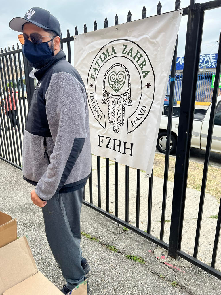 Honoring Wiladat/Holy Birthday of Sultanul Awliya Mawlana Shaykh Sharafuddin ad-Daghestani ق ع by Serving 200+ Meals & Distributing Essential Groceries, Personal Hygiene Items & Water to Families at Muslim Food Pantry – LA