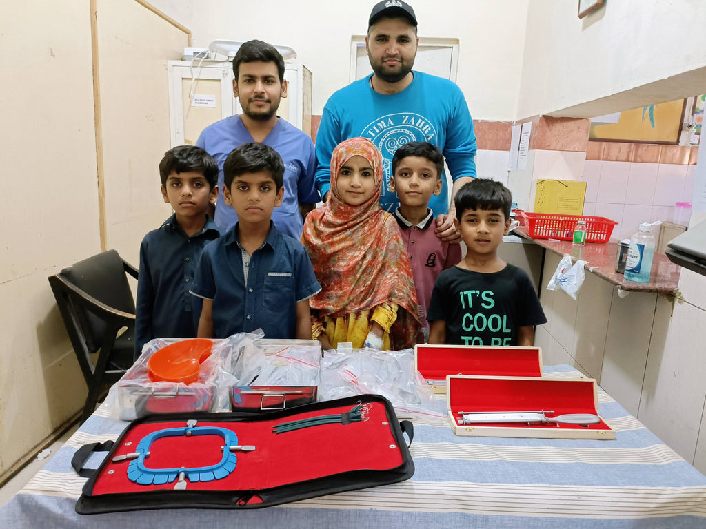 Lahore, Pakistan - Participating in Pediatric Ward Program & Orphan Support Program by Donating Essential Medical Equipment to Pediatric Surgery Ward at Local Community's Children's Hospital Serving Beloved Orphans & Less Privileged Children