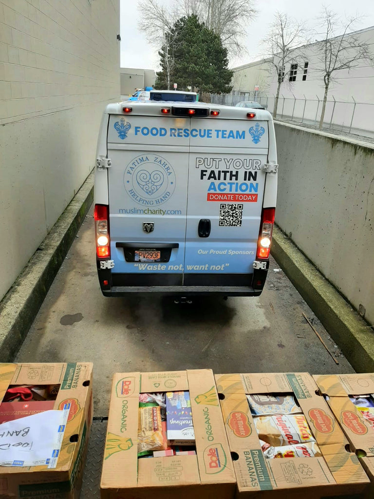Vancouver, Canada - Participating in Mobile Food Rescue Program by Rescuing 2000+ lbs. of Essential Groceries for Local Community's Hunger Needs