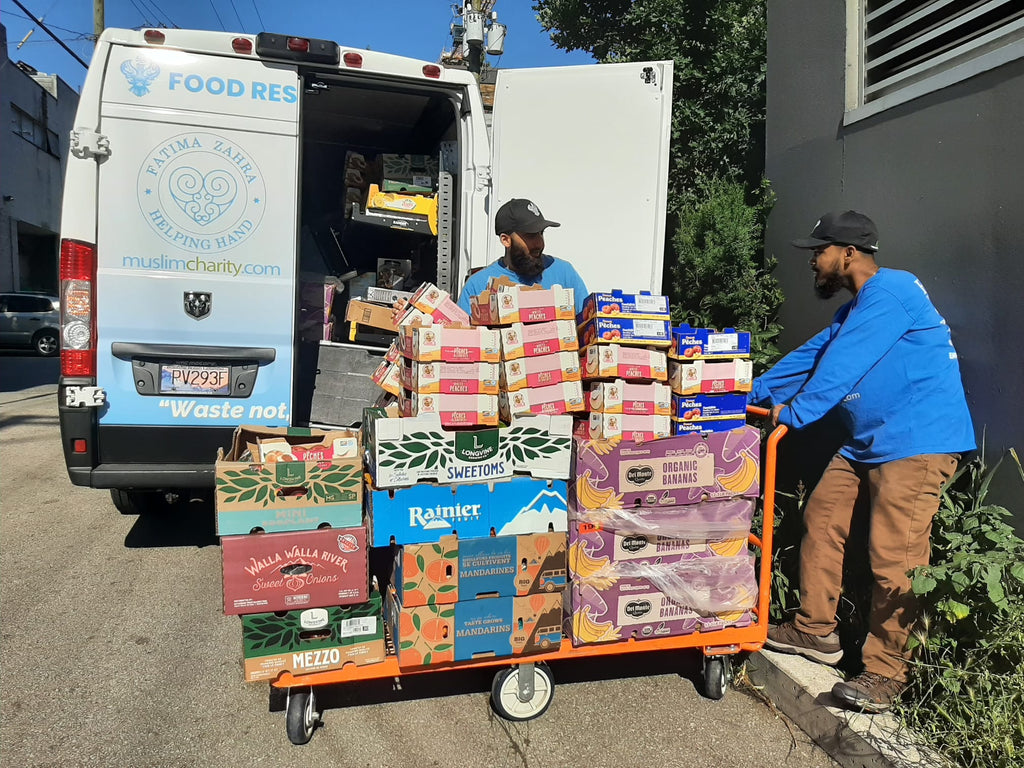 Vancouver, Canada - Participating in Mobile Food Rescue Program by Rescuing & Distributing Essential Groceries & Fresh Dairy to Local Community's Less Privileged People at Low-Income Family Residences & Several City Homeless Shelters