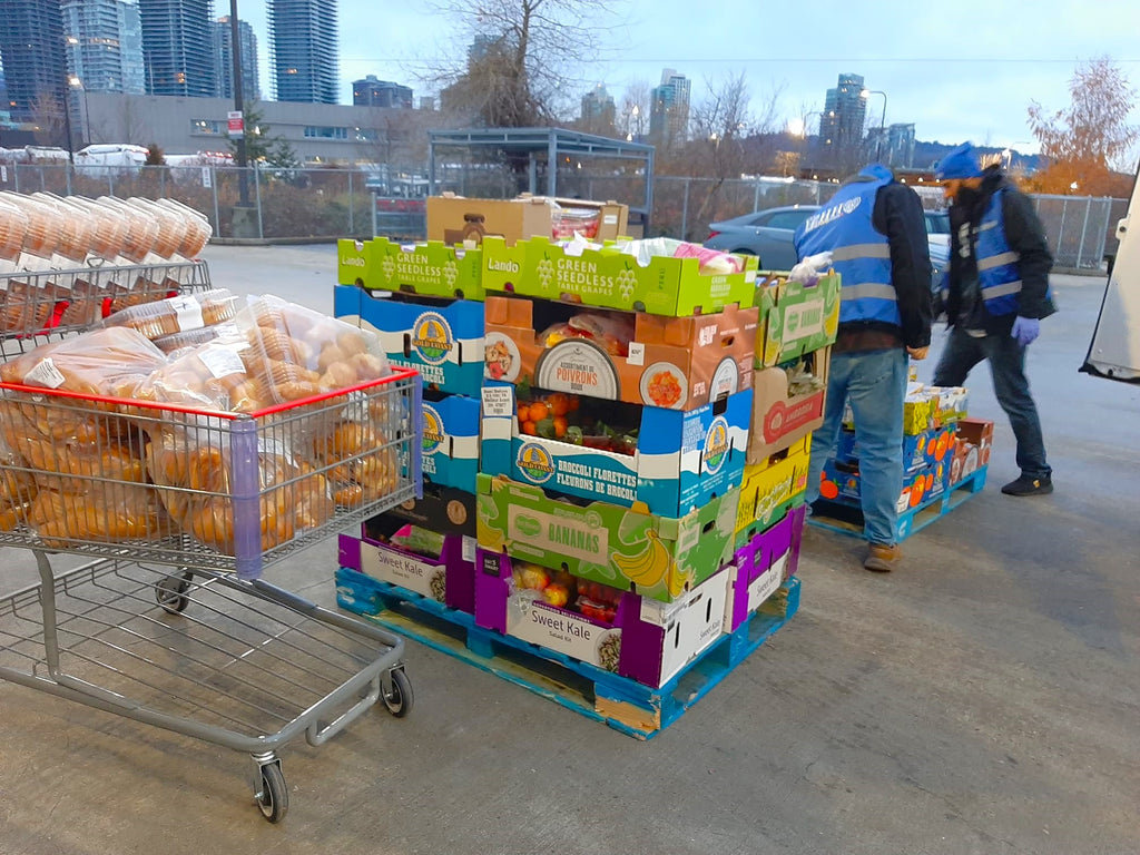 Vancouver, Canada - Participating in Mobile Food Rescue Program by Rescuing & Distributing 2000+ lbs. of Essential Foods & Groceries for Local Community's Hunger Needs
