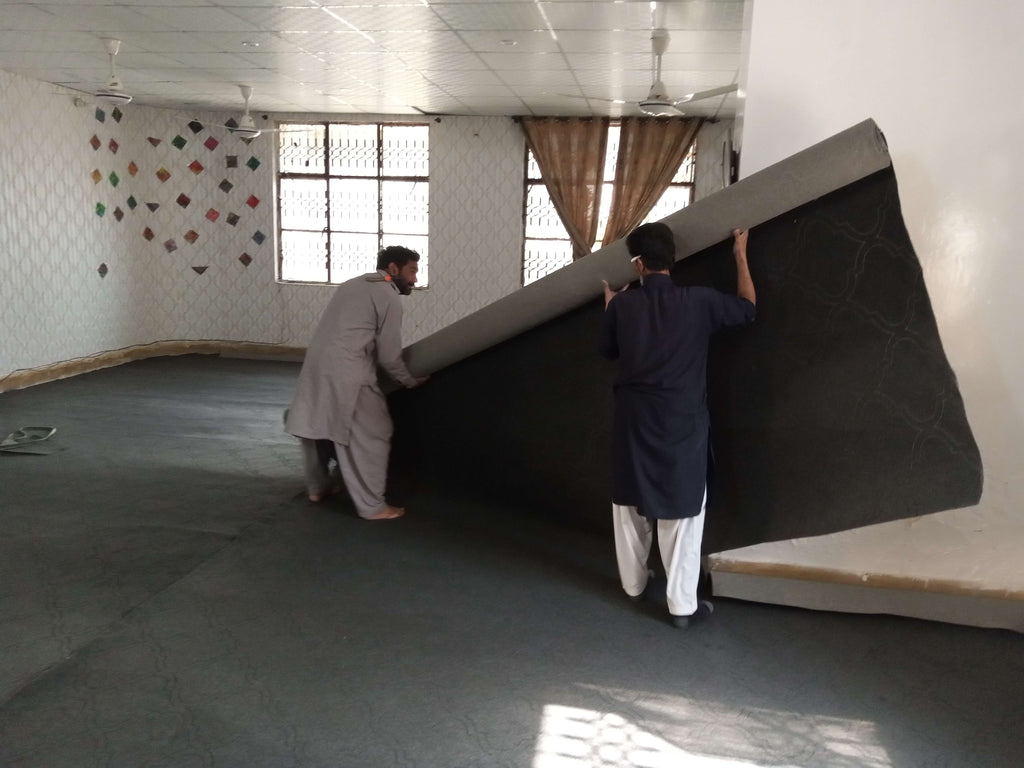 Honoring the Blessed Isra Wal Miraj of Sayyidina Muhammad ﷺ by Replacing Carpeting at an All Girls Orphanage – PK