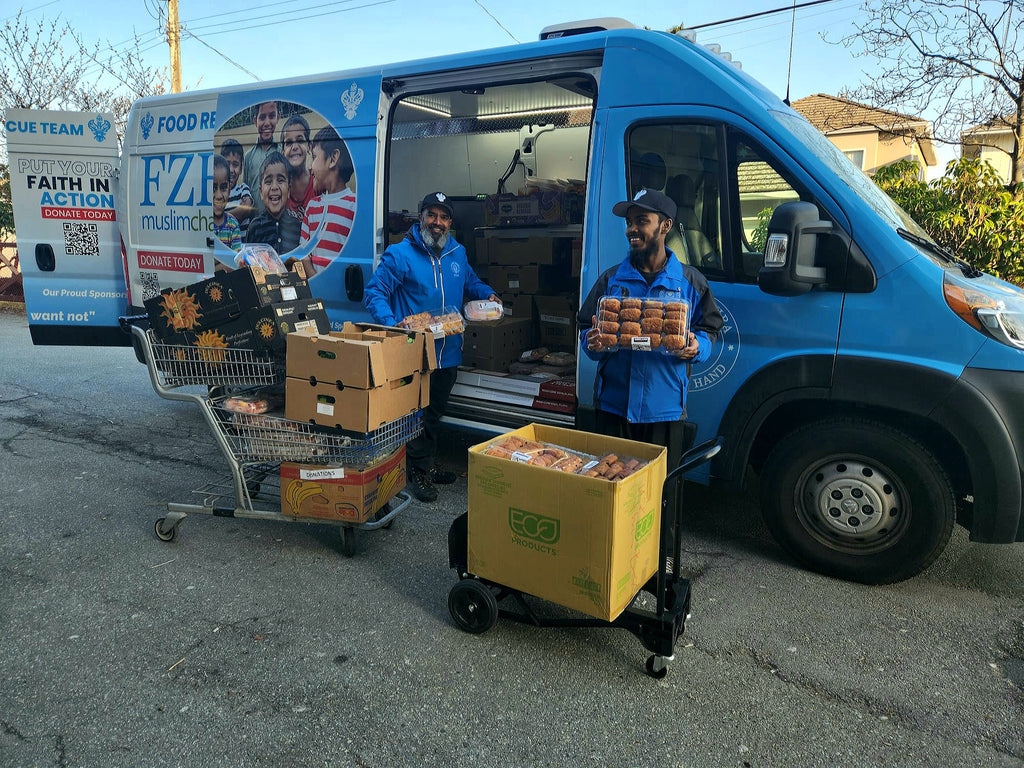 Vancouver, Canada - Participating in Mobile Food Rescue Program by Rescuing & Distributing Fresh Dairy, Bakery Items & Essential Groceries to Local Community's 100+ Families in Need